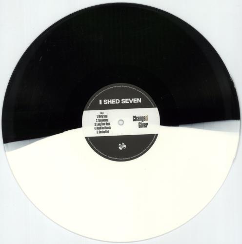 Shed Seven Changed Giver - Black & White Split Vinyl - RSD24 vinyl LP album (LP record) UK S-SLPCH874901