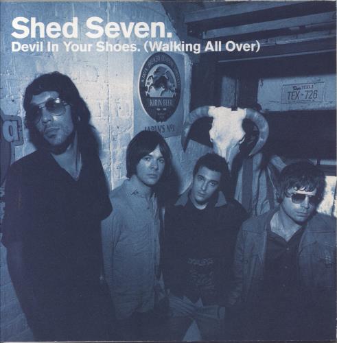 Shed Seven Devil in Your Shoes 7" vinyl single (7 inch record / 45) UK S-S07DE246987
