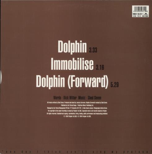 Shed Seven Dolphin 12" vinyl single (12 inch record / Maxi-single) UK S-S12DO52153