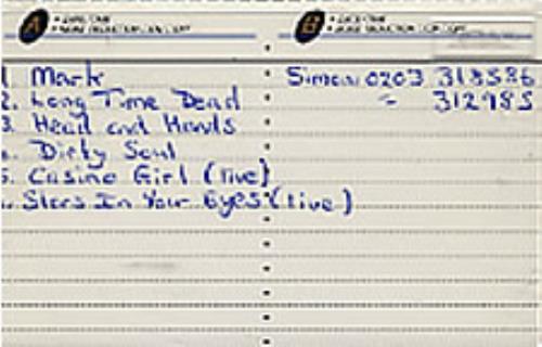 Shed Seven Unreleased Demo cassette single UK S-SCSUN258073