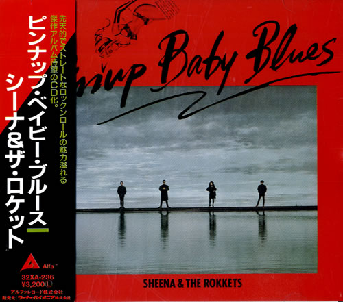 Sheena & The Rokkets Pinup Baby Blues CD album (CDLP) Japanese U6HCDPI557030