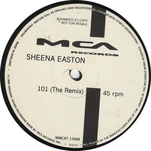 Sheena Easton 101 - One O One 12" vinyl single (12 inch record / Maxi-single) UK EAS12ON25012