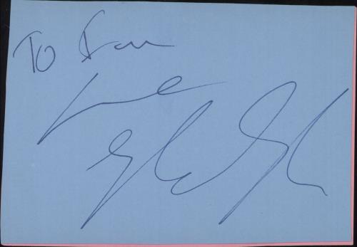 Sheena Easton Autograph memorabilia UK EASMMAU734971
