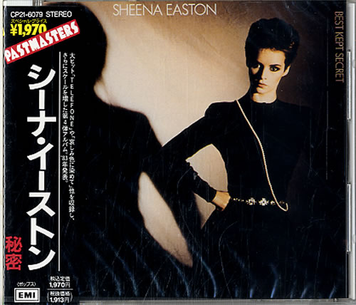 Sheena Easton Best Kept Secret CD album (CDLP) Japanese EASCDBE309573