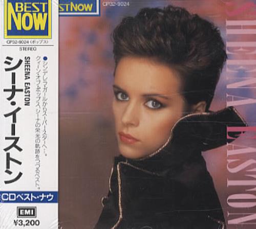 Sheena Easton Best Now CD album (CDLP) Japanese EASCDBE142016