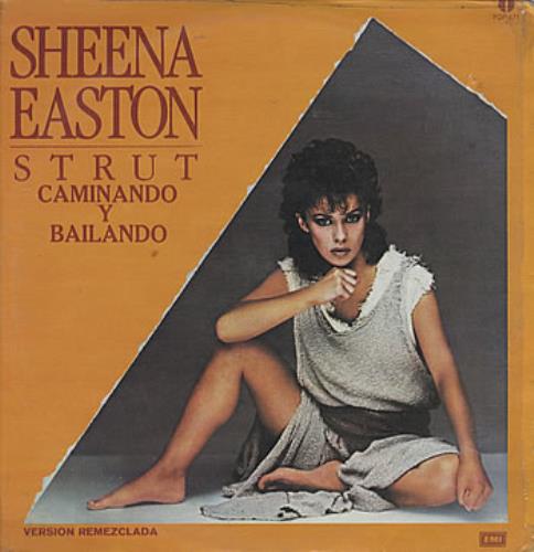 Sheena Easton Caminando Y Bailando - Strut 12" vinyl single (12 inch record / Maxi-single) Mexican EAS12CA202108
