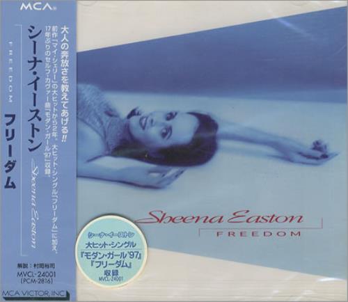 Sheena Easton Freedom CD album (CDLP) Japanese EASCDFR129239