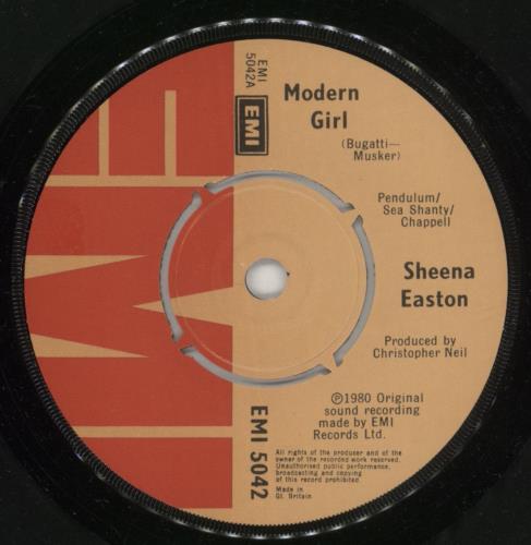 Sheena Easton Modern Girl - P/S 7" vinyl single (7 inch record / 45) UK EAS07MO54489