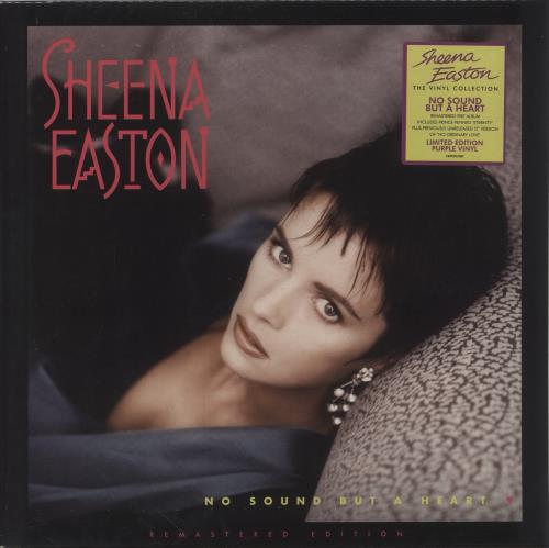 Sheena Easton No Sound But A Heart: Remastered - Purple Vinyl - Sealed vinyl LP album (LP record) UK EASLPNO855826