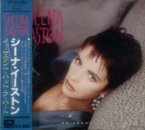 Sheena Easton No Sound But A Heart CD album (CDLP) Japanese EASCDNO544154