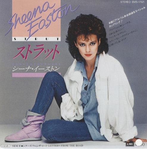 Sheena Easton Strut 7" vinyl single (7 inch record / 45) Japanese EAS07ST226253