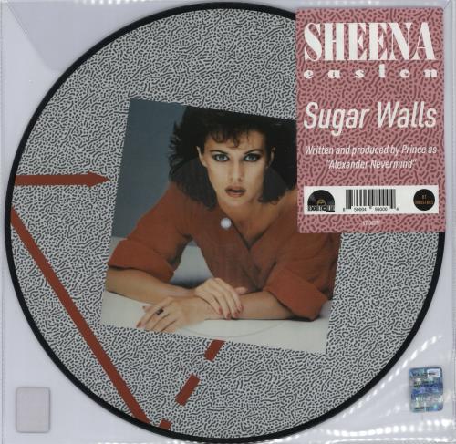 Sheena Easton Sugar Walls 12" vinyl picture disc (12 inch picture record) US EAS2PSU775654