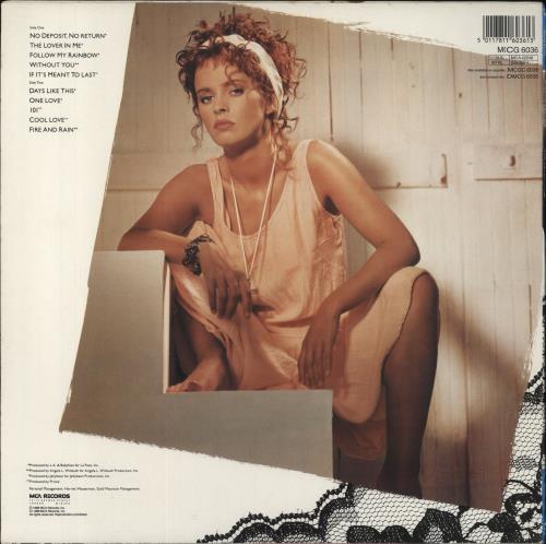 Sheena Easton The Lover In Me vinyl LP album (LP record) UK EASLPTH102852