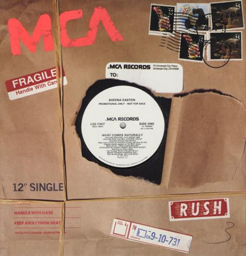 Sheena Easton What Comes Naturally 12" vinyl single (12 inch record / Maxi-single) US EAS12WH44487