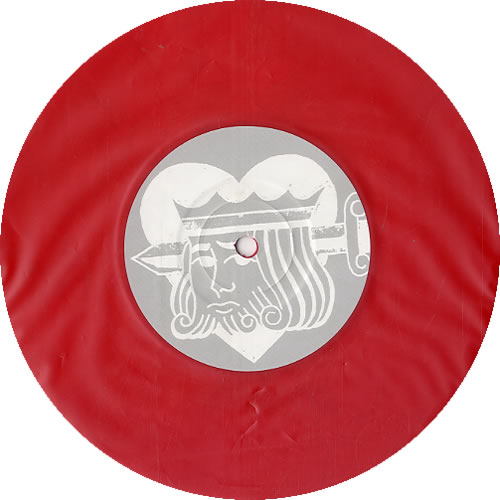 Sheer Terror Not Waving, Drowning - Red Vinyl 7" vinyl single (7 inch record / 45) UK XI507NO630420