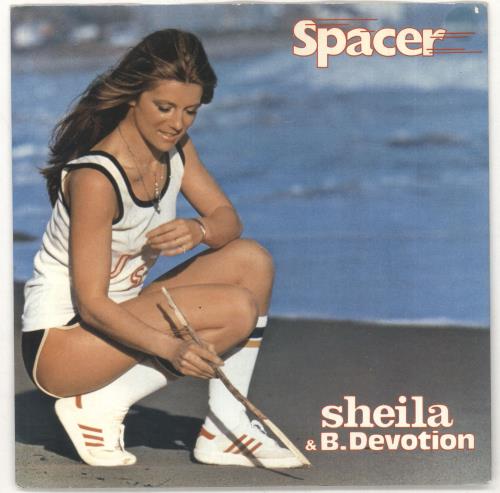 Sheila & B Devotion Spacer - Wide Centre + Sleeve 7" vinyl single (7 inch record / 45) UK SH807SP732254