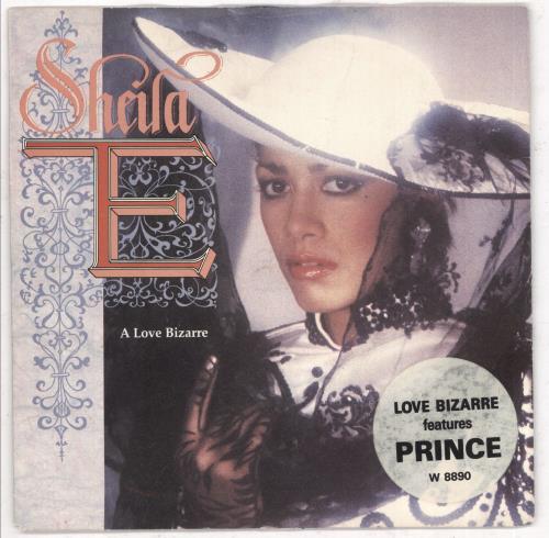 Sheila E A Love Bizarre - Stickered sleeve 7" vinyl single (7 inch record / 45) UK SHE07AL738128