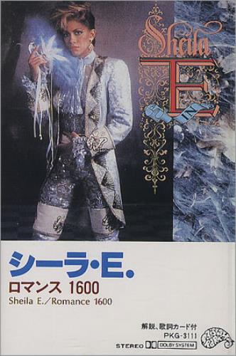 Sheila E Romance 1600 cassette album Japanese SHECLRO236556