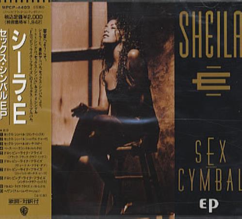 Sheila E Sex Cymbal EP CD album (CDLP) Japanese SHECDSE197120