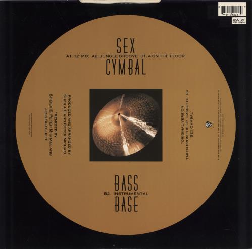 Sheila E Sex Cymbal 12" vinyl single (12 inch record / Maxi-single) UK SHE12SE53055