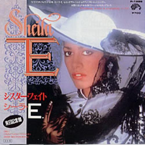 Sheila E Sister Fate 7" vinyl single (7 inch record / 45) Japanese SHE07SI03188