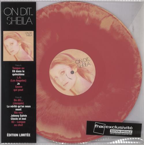 Sheila On Dit... vinyl LP album (LP record) French X1FLPON736096