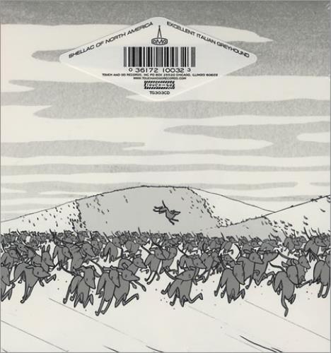Shellac Excellent Italian Greyhound CD album (CDLP) US SHCCDEX405183