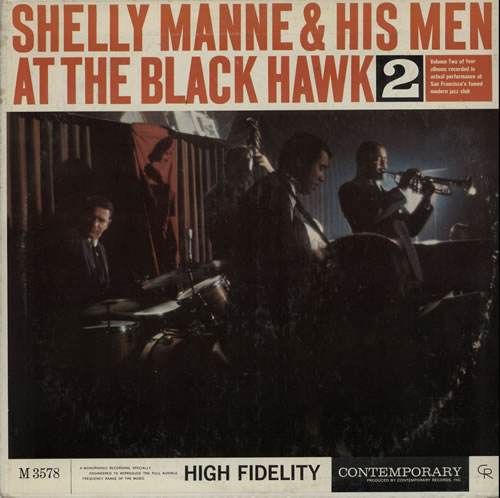 Shelly Manne At The Black Hawk 2 vinyl LP album (LP record) US MNNLPAT583818