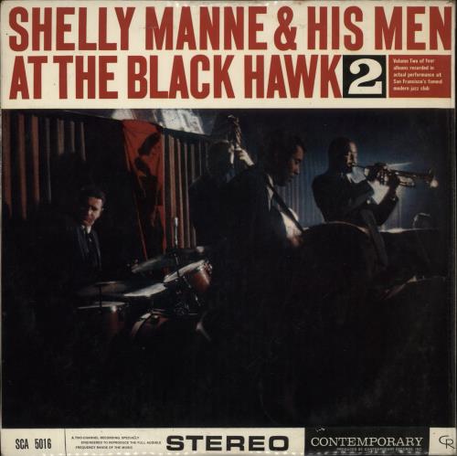 Shelly Manne At The Black Hawk Vol. 2 vinyl LP album (LP record) US MNNLPAT878030