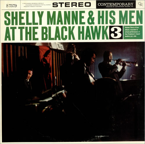 Shelly Manne At The Black Hawk Vol. 3 vinyl LP album (LP record) US MNNLPAT472353