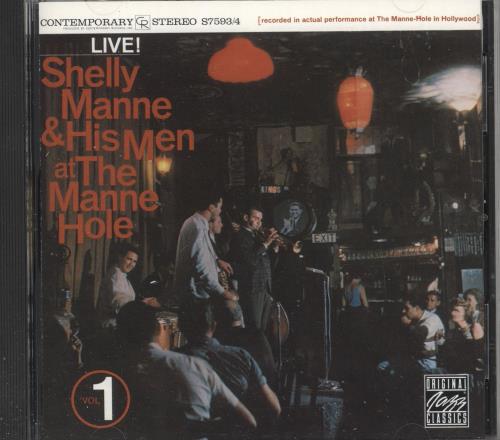 Shelly Manne At The Manne Hole, Vol. 1 CD album (CDLP) US MNNCDAT739232