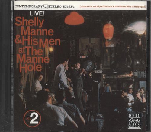 Shelly Manne At The Manne Hole, Vol. 2 CD album (CDLP) US MNNCDAT739236