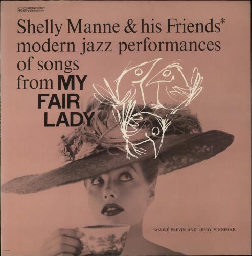 Shelly Manne My Fair Lady vinyl LP album (LP record) US MNNLPMY494090