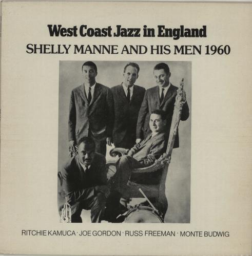 Shelly Manne West Coast Jazz In England vinyl LP album (LP record) UK MNNLPWE687107