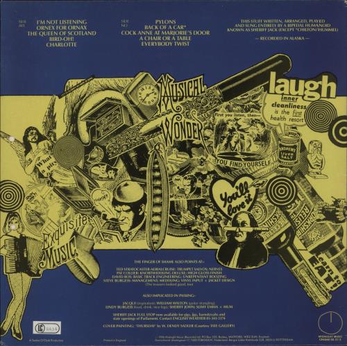 Sheriff Jack Laugh Yourself Awake vinyl LP album (LP record) UK 9NPLPLA869060