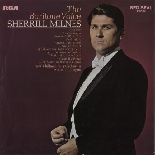 Sherrill Milnes The Baritone Voice vinyl LP album (LP record) UK 72QLPTH845382