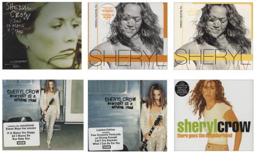 Sheryl Crow Collection Of 4 x 2-CD Single Sets 2-CD single set (Double CD single) UK SCW2SCO430667