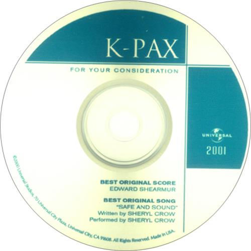 Sheryl Crow Safe And Sound CD-R acetate US SCWCRSA220053