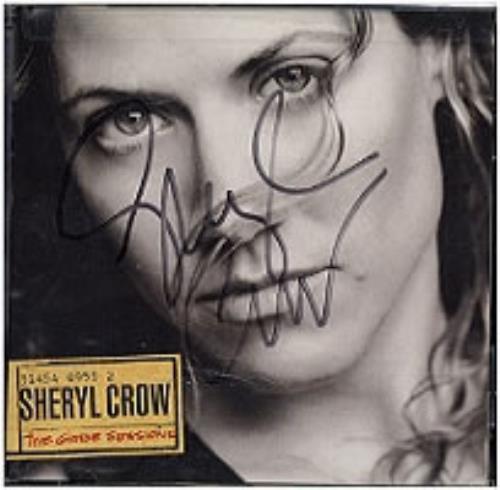 Sheryl Crow The Globe Sessions - autographed CD album (CDLP) US SCWCDTH182160