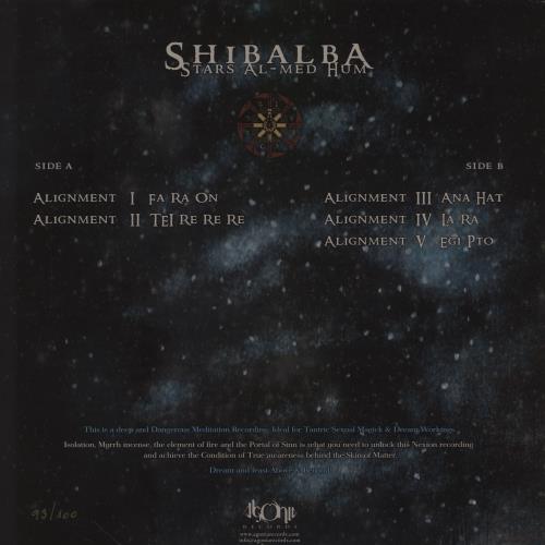 Shibalba Stars Al-Med Hum - Blue and White Haze Vinyl vinyl LP album (LP record) Polish 2KVLPST758456