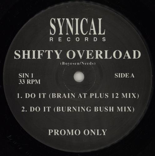 Shifty Overload Do It - Promo 12" vinyl single (12 inch record / Maxi-single) UK 2IQ12DO758289