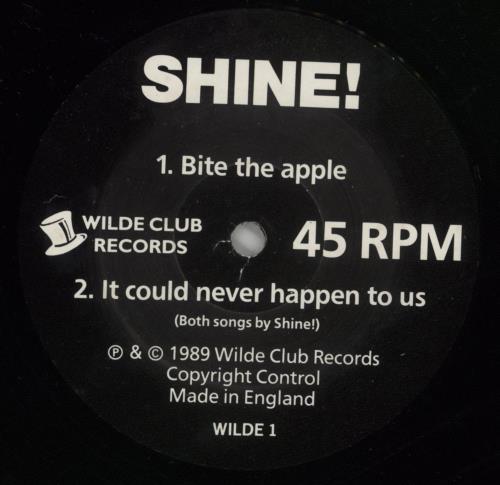 Shine! Bite The Apple 12" vinyl single (12 inch record / Maxi-single) UK SH112BI779485