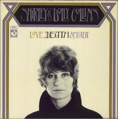 Shirley & Dolly Collins Love, Death & The Lady - 1st - VG+ vinyl LP album (LP record) UK V2MLPLO821367