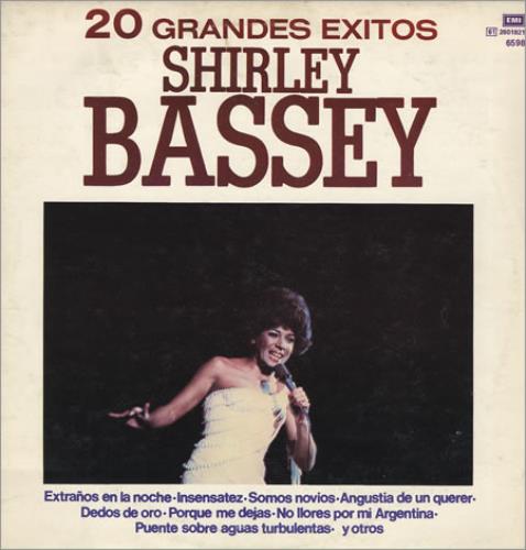 Shirley Bassey 20 Grandes Exitos vinyl LP album (LP record) Argentinean SHBLPGR235784