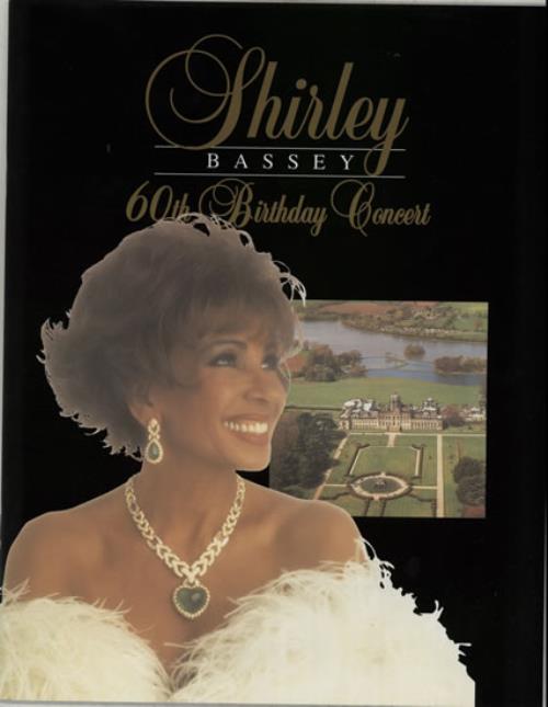 Shirley Bassey 60th Birthday Concert tour programme UK SHBTRTH583920
