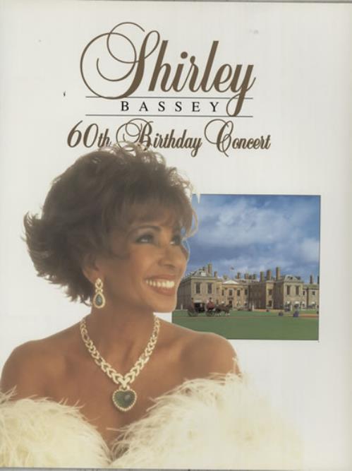 Shirley Bassey 60th Birthday Concert tour programme UK SHBTRTH583920