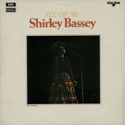 Shirley Bassey All Of Me vinyl LP album (LP record) UK SHBLPAL294476