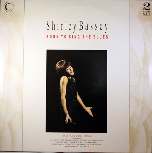 Shirley Bassey Born To Sing The Blues 2-LP vinyl record set (Double LP Album) UK SHB2LBO564293