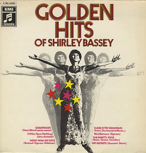 Shirley Bassey Golden Hits vinyl LP album (LP record) German SHBLPGO382310