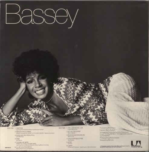 Shirley Bassey Good, Bad But Beautiful vinyl LP album (LP record) UK SHBLPGO294482